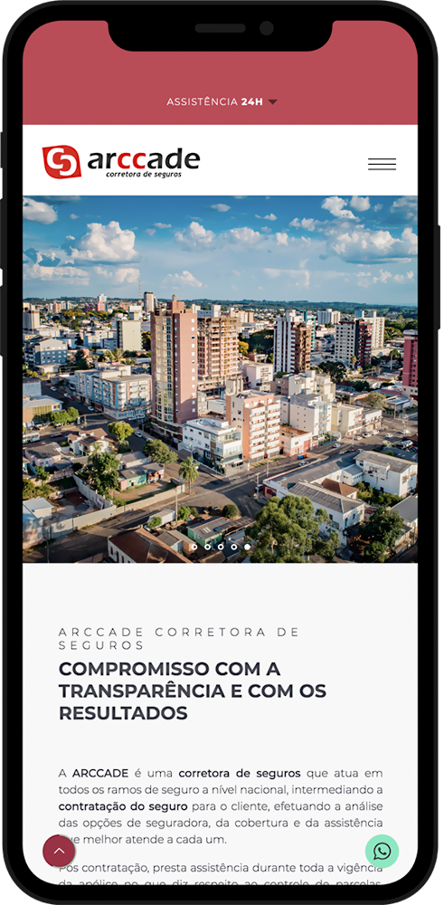 Criacao sites passo fundo mobile